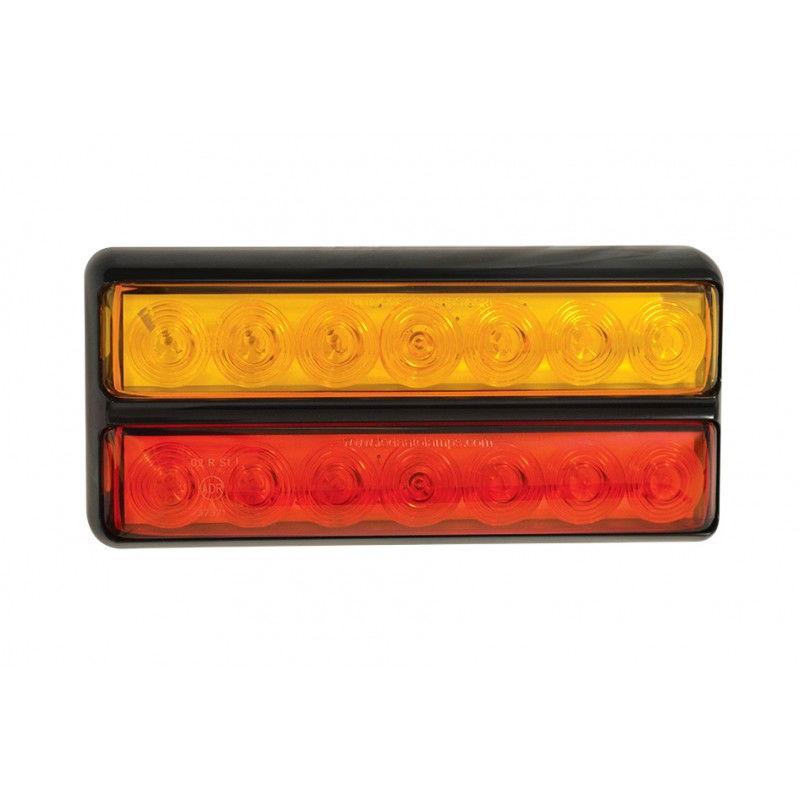 LED Autolamps 207 Series 12V Slim-line LED Rear Combination Lights | 200mm