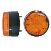 LAP Electrical LLP Range R10 LED Amber Two Bolt Beacon 10-130V [LLPMVA]