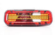 WAS W277 LINE BLACK LED Rear Combination Trailer Light | 402mm | Fly Lead | Left | 5 Function - [2368 L BLACK]