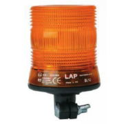 LAP Electrical LCB Range LED R10 Amber DIN Pole Beacon [LCB030A]