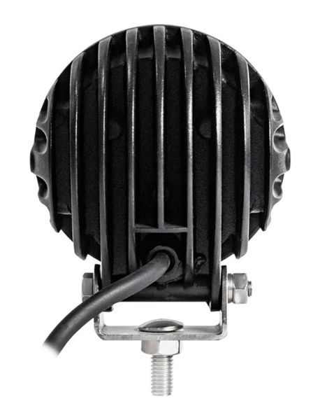 DBG 4-LED Compact Round Work Light | Flood Beam | 840lm | Fly Lead | Pack of 1 - [711.015]
