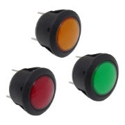 Push-Fit LED Warning Lights | Ø20mm Hole