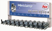 ACE® Zinc Plated Steel Miniclamps Dispenser Rack - 400.0181