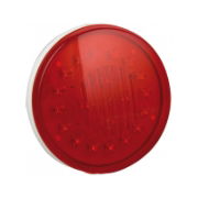 LED Autolamps 110 Series 12/24V Round LED Rear Fog Light | 109mm | Fly Lead - [110FME]