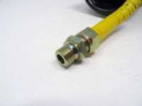 DBG 4.5m (20 Turns) 1/2BSP Male Air Coiled Electrical Cable w/ Yellow Anti-Kink Ends // Renault Volvo