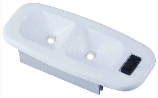 Labcraft V3023MV Vanlite (138mm) 2-LED Interior Light 624lm 12/24V // MERCEDES VOLKSWAGEN