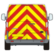 DBG Ford Transit Custom (2013 - Present) Low Roof - Full Chevron Kit Standard Engineering Grade