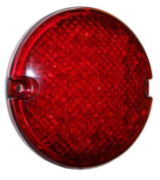 LITE-wire/Perei 95 Series LED 95mm Round Rear Fog Lamp | Fly Lead | 12V - [RF7LED-12V]