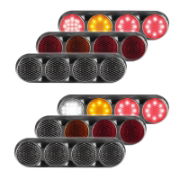 LED Autolamp 82 Series Quad 12/24V LED Rear Combination Lights | 372mm