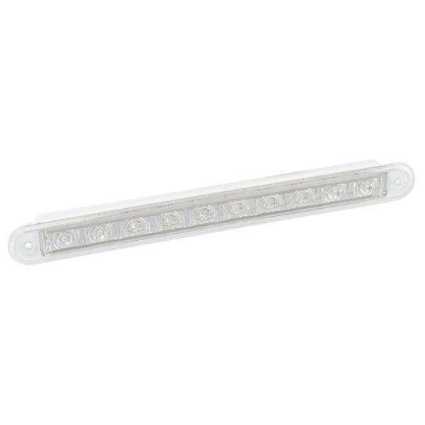 LED Autolamps 235 Series 24V Slim-line LED Indicator Light | 237mm | Clear | Fly Lead - [235AC24E]