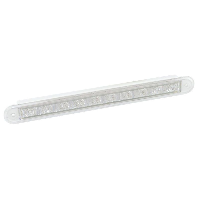 LED Autolamps 235 Series 24V Slim-line LED Indicator Light | 237mm | Clear | Fly Lead - [235AC24E]