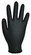 Bodyguards GL100 Finite Black HD Nitrile Disposable Gloves