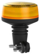 DBG 85mm LED Beacon | Amber (R65) | DIN Pole (Flexi) - [311.025]