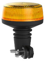 DBG 85mm LED Beacon | Amber (R65) | DIN Pole (Flexi) - [311.025]