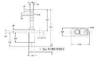 Door Courtesy Switch | Cut-to-Length Plunger | 12V | Pack of 1 - [270.170] - LD