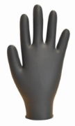 Bodyguards GL897 Black Nitrile Disposable Gloves (Medical Examination Grade)