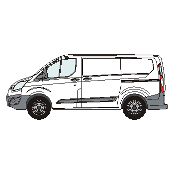 Ford Transit Custom (2013 - Present) - SIDE