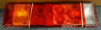 DBG LH/RH BULB REAR COMBINATION Light w/ Number Plate Light (Rear Iveco Connector) - IVECO