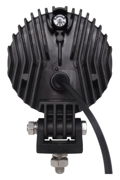 DBG 9-LED Round Work Light | Flood Beam | 3650lm | Fly Lead - [711.057]