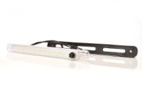 WAS 728 SWITCH LW10 238mm 12-LED Interior Strip Light with Switch 300lm 12V