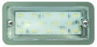 LED Autolamps 148GW12 148mm Grey LED Interior Panel Light 185lm 12V [Fly Lead]