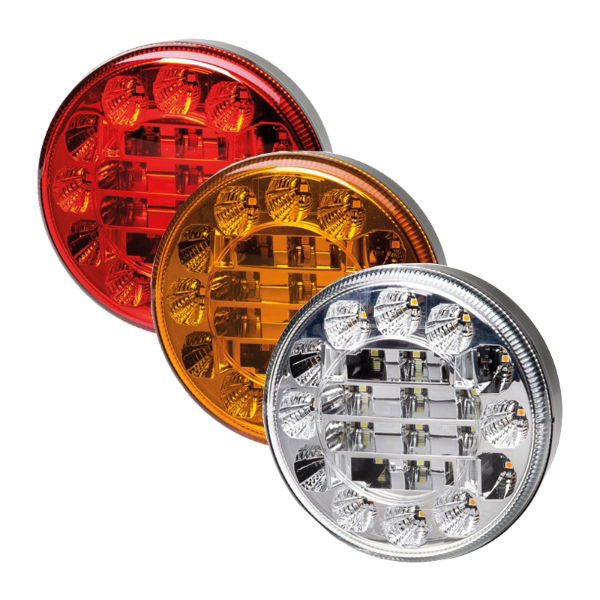 DBG Valueline 120 Series LED Round Signal Lights | 122mm
