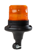 ECCO ECCOLED SILVER LED R65 Amber Flexi DIN Pole Beacon [EB5009A]