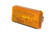 Rubbolite M615 Series LED Side Marker Light w/ Reflex | G&H [615/03/00] - SCANIA VOLVO