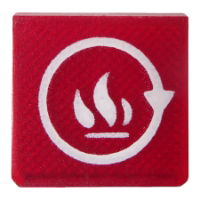 Britax 595.436 SWF RED ENGINE OVERHEATED Legend Insert