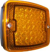 LITE-wire/Perei 1200 Series LED 137mm Square Side Indicator Lamp | Fly Lead | 24V - [SR1200LED-24V]