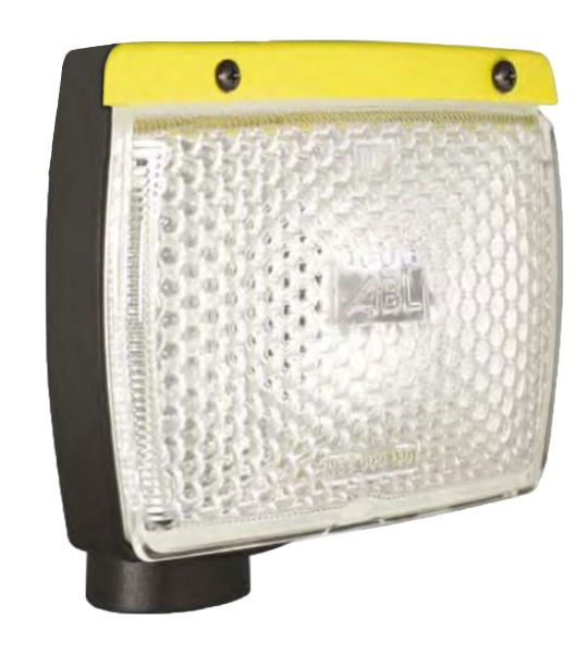 ABL Beta X3M Series BULB Rectangle Work Light (FLOOD) Cable Entry 12/24V