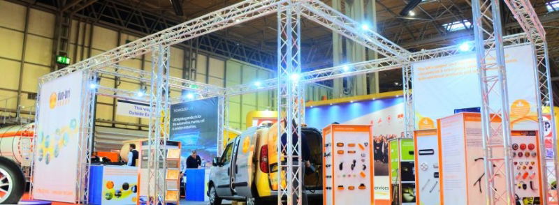 Dun-Bri Group celebrate their recent success at the CV Show 2018