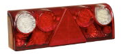 Aspoeck 25-6000-707 EUROPOINT II LED LEFT Rear Lamp [7-WAY ASS2]