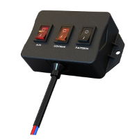 Durite 0-443-98 3-Way Lightbar Switch Panel 12/24V