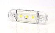 WAS LW07 3-LED Compact Strip Light (84mm) 12/24V - 100 Lumens - 723