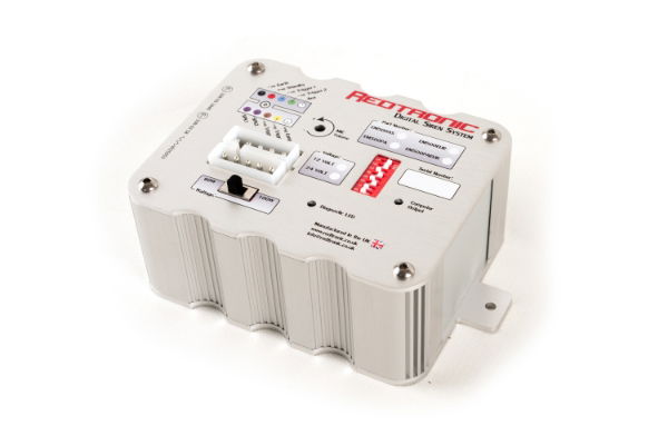 Redtronic EM500.100.12.IN EM500 Digital Siren 12/24V - International USA/UK Tones