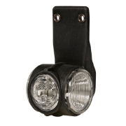 Aspoeck SUPERPOINT III LED Pendular Bracket End-Outline Marker Light | 24V | P&R (1.5m) | Right - [31-3364-027]