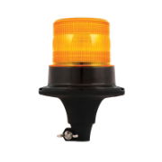 LED Autolamps EQPR Series LED R65 Amber Flexi DIN Pole Beacon [EQPR65ABM-FM]