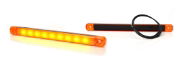 WAS W97.4 9-LED Side (Amber) Marker Light | Fly Lead - [717]