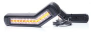 WAS W272 LED Front Combination Light | 269mm | Bolt Holes | Fly Lead | Right | 3 Function - [2323 P]