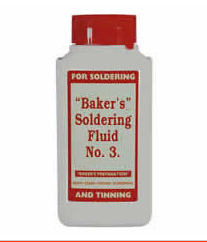 Durite 0-664-25 Soldering Fluid 'Baker's No 3' 250ml Bottle