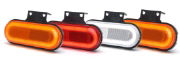 WAS W198 Series LED Marker Lights w/ Reflex | 124mm