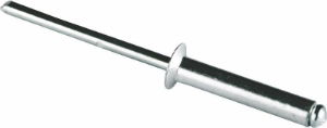 DBG Open End Blind Rivets | Countersunk Head | Aluminium | 4.8 x 16.5mm | Pack of 250 - [1028.5440/250]