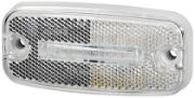 Hella 2PG 345 600-401 LED Front Marker Light w/ Reflex [0.5m Fly Lead] 24V