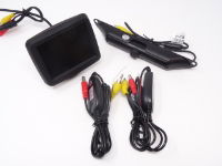 DBG Wireless CCTV Kit - 3.5" Monitor 1CH & 1x Number Plate Camera [708.401]