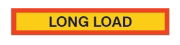 DBG Type 4 Vehicle Marker Board | R70 | 'Long Load' | 1265x225mm | Aluminium - [350.1004]