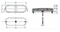 DBG MICRO II Series LED 165mm L/R Rear Combination Lamp | S/T/I | Fly Lead - [334.070]