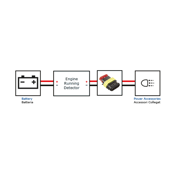 DBG Engine Running Detector 24V - [256.ERD/24]