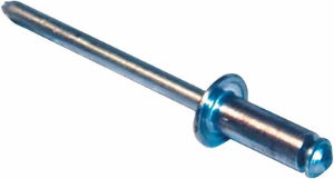 DBG Open End Blind Rivets | Dome Head | Steel | 3.2 x 8.0mm | Pack of 250 - [1028.5431/250]