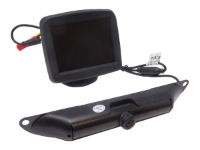 DBG Wireless CCTV Kit - 3.5" Monitor 1CH & 1x Number Plate Camera [708.401]